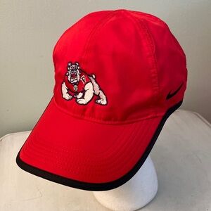 Nike red light hat